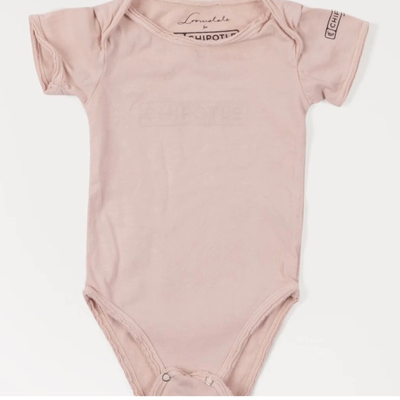 Pale Pink avocado dye “Chipotle” onesie - Picture 1 of 3